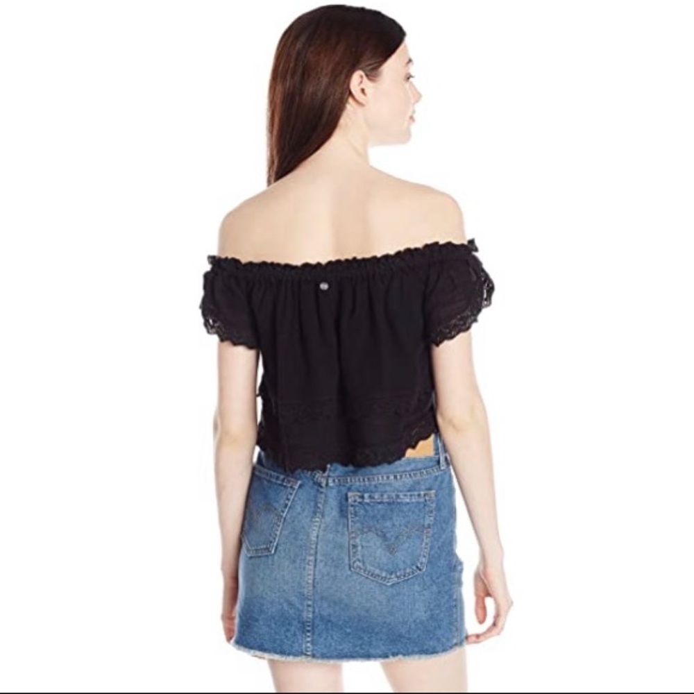 NWOT Rip Curl Black Atlas Top sz L - Picture 2 of 8